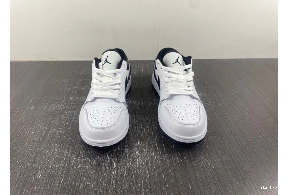 553558-132 white Jordan 553558-132 black Air 1 and  Low 0412